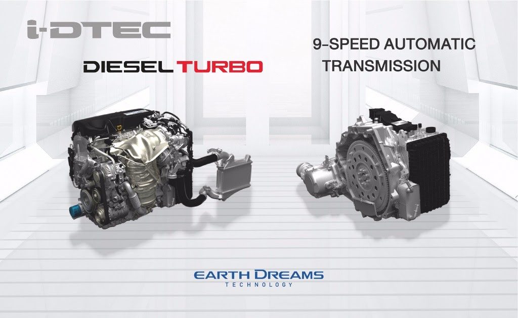 Honda i Dtec Engine  เครื่องยนต์ดีเซล ฮอนด้า 