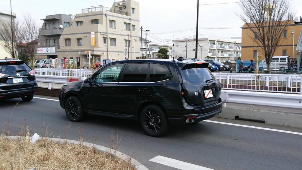 Spy Shot Subaru  Forester 2019