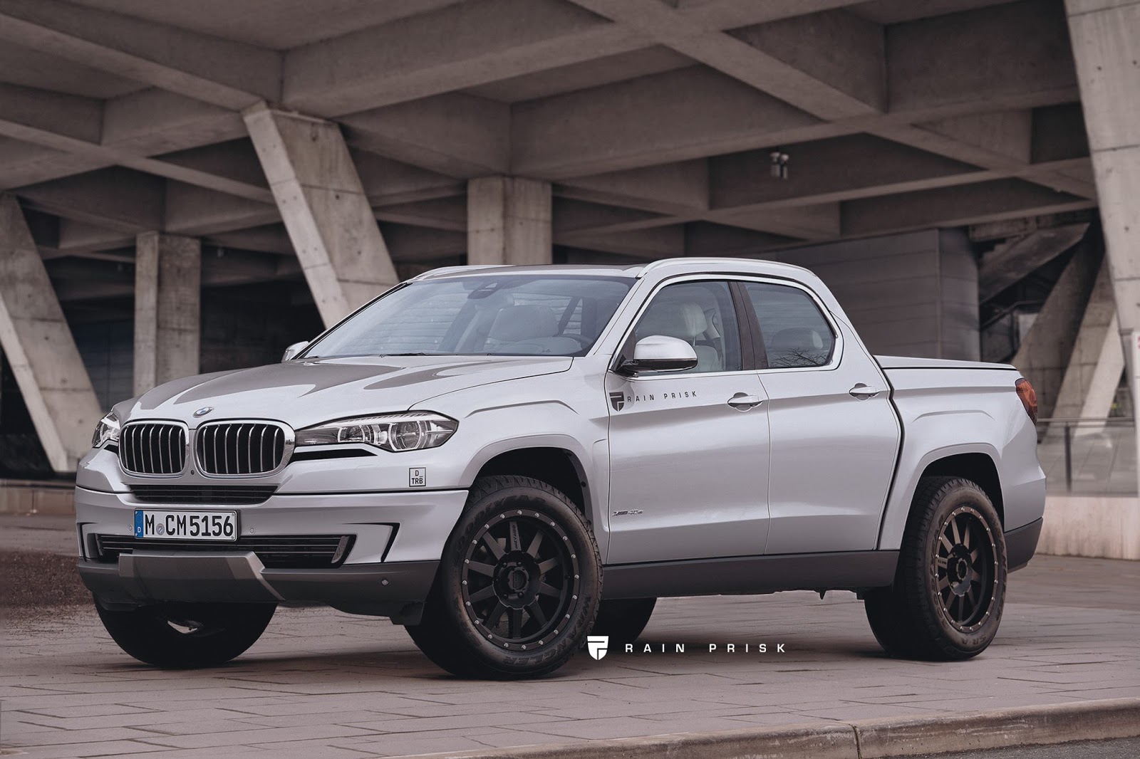 BMW pickup rendering
