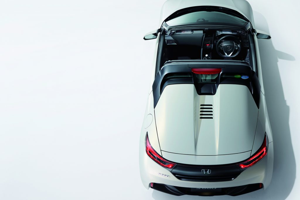 Honda-S660-6  เครื่องยนต์วางกลาง