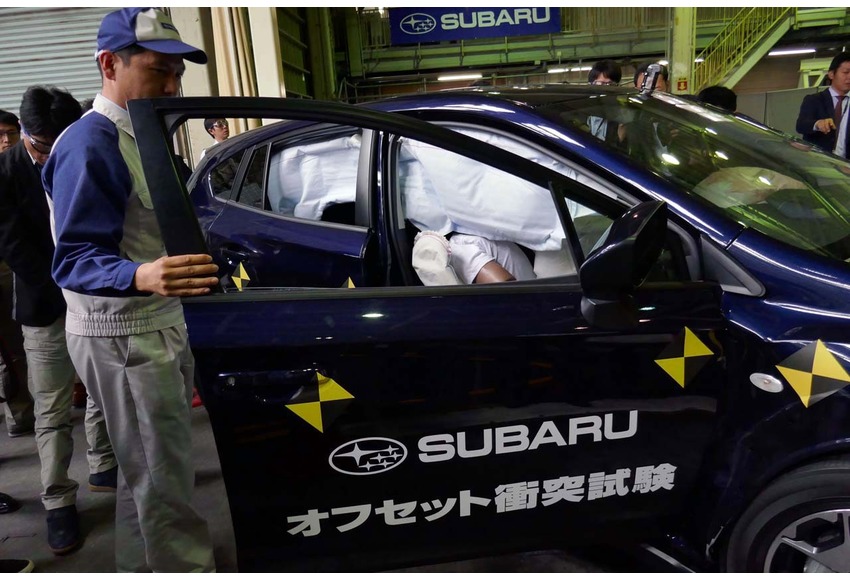 Subaru XV Crash Test