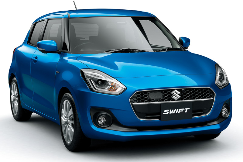 Maruti-Suzuki-Swift-Hybrid-launched-front-blue
