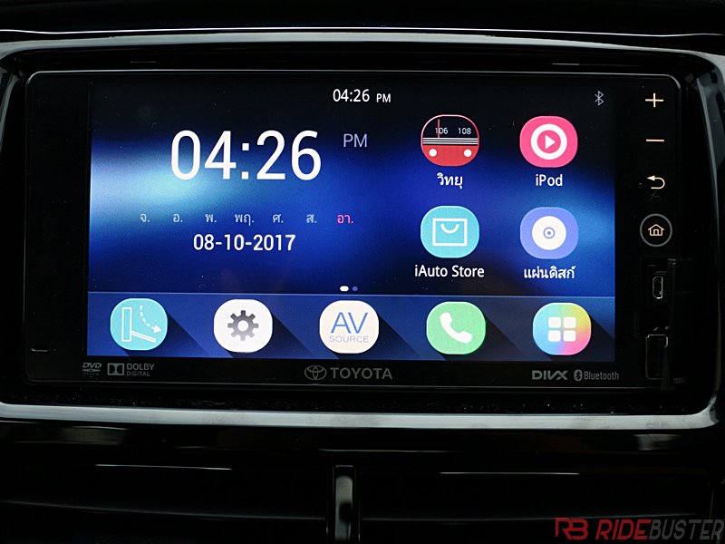 ระบบเครื่องเสียง Toyota Yaris Ativ