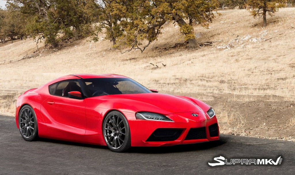 Toyota Supra Render - Supra MKV