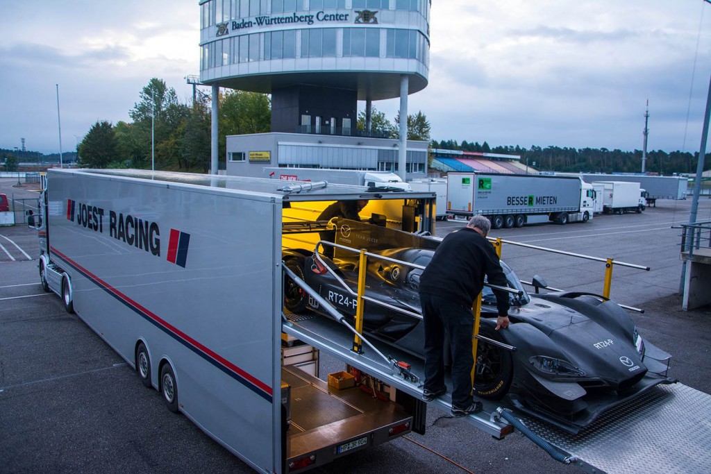 Mazda RT24P Race Car 