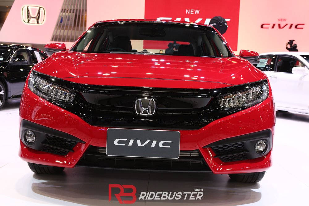 Honda Civic Rally Red