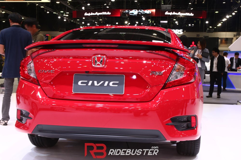 Honda Civic Rally Red