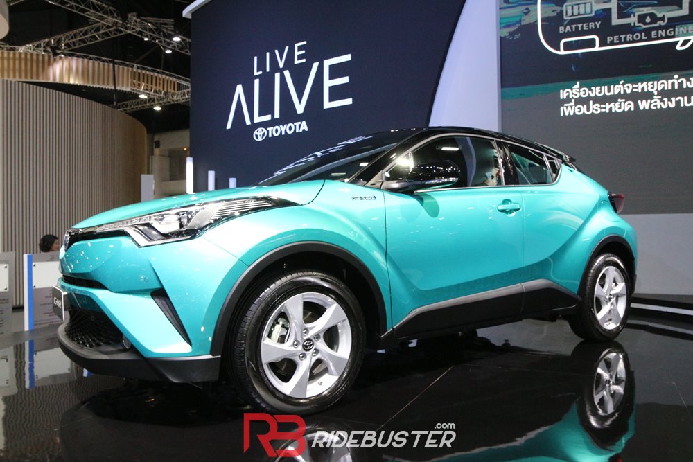 Toyota CH-R Cyan Color