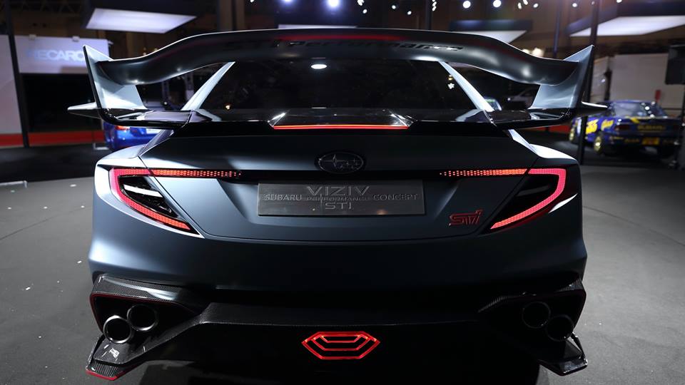  Subaru Viziv Performance Sti Concept  