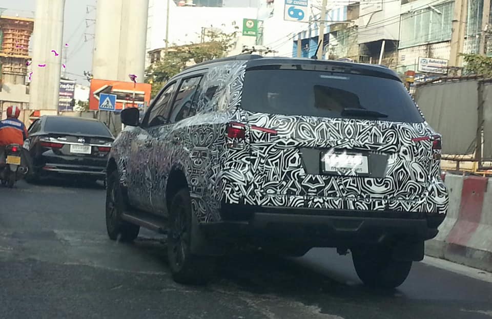 Nissan Terra Spyshot Thai Test