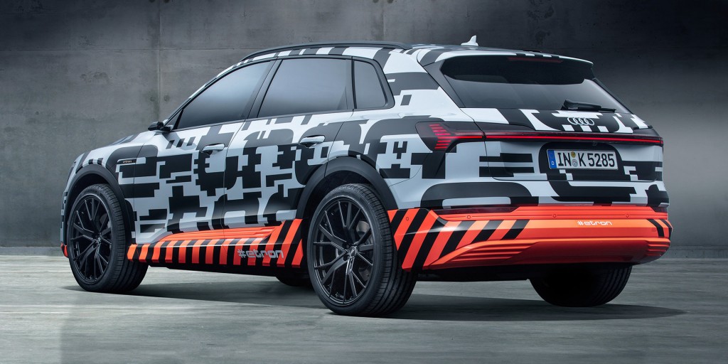 Audi E-tron suv prototype