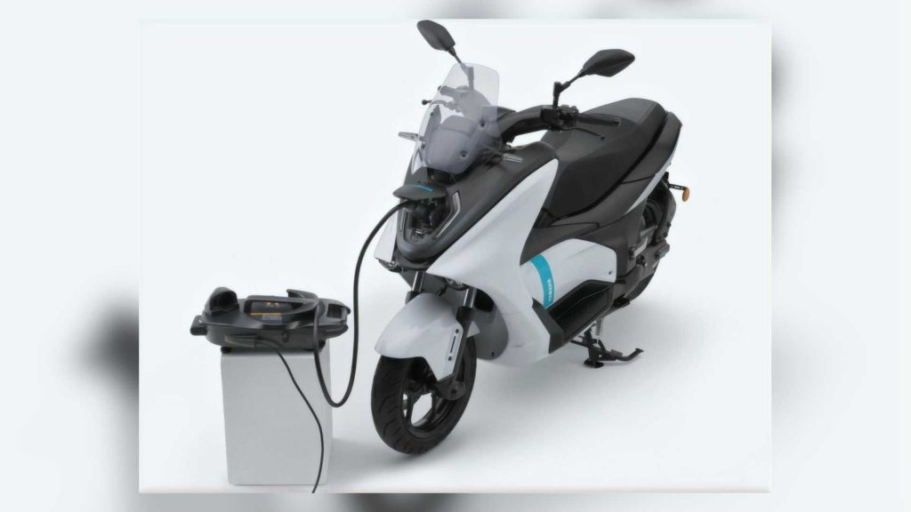 รถมอเตอร์ไซค์ไฟฟ้า Yamaha E01 รถมอเตอร์ไซค์ไฟฟ้า Yamaha E01