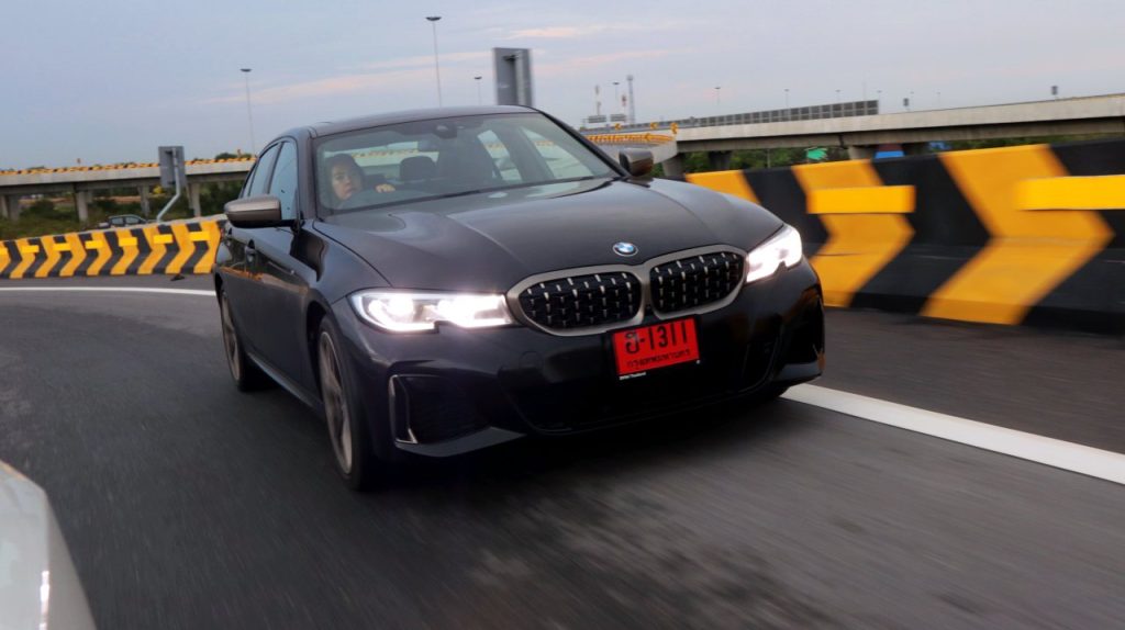BMW M340i XDrive สีดำ BMW M340i XDrive สีดำ