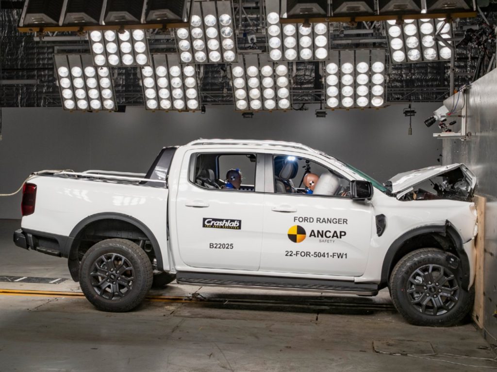 Ford ranger 2022  ทดสอบชน Ancap