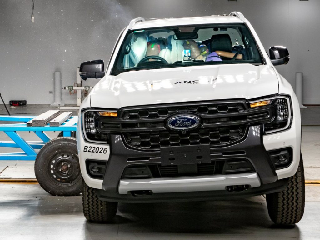 Ford ranger 2022  ทดสอบชน Ancap