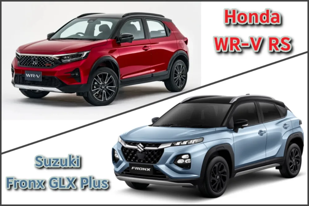 Suzuki Fronx GLX PLUS vs Honda WR-V RS ศึกรถครอสโอเวอร์เล็ก เลือดอินโดฯ ...