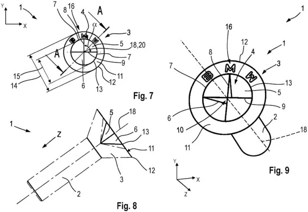 BMW Special Brand Logo Screw Patent