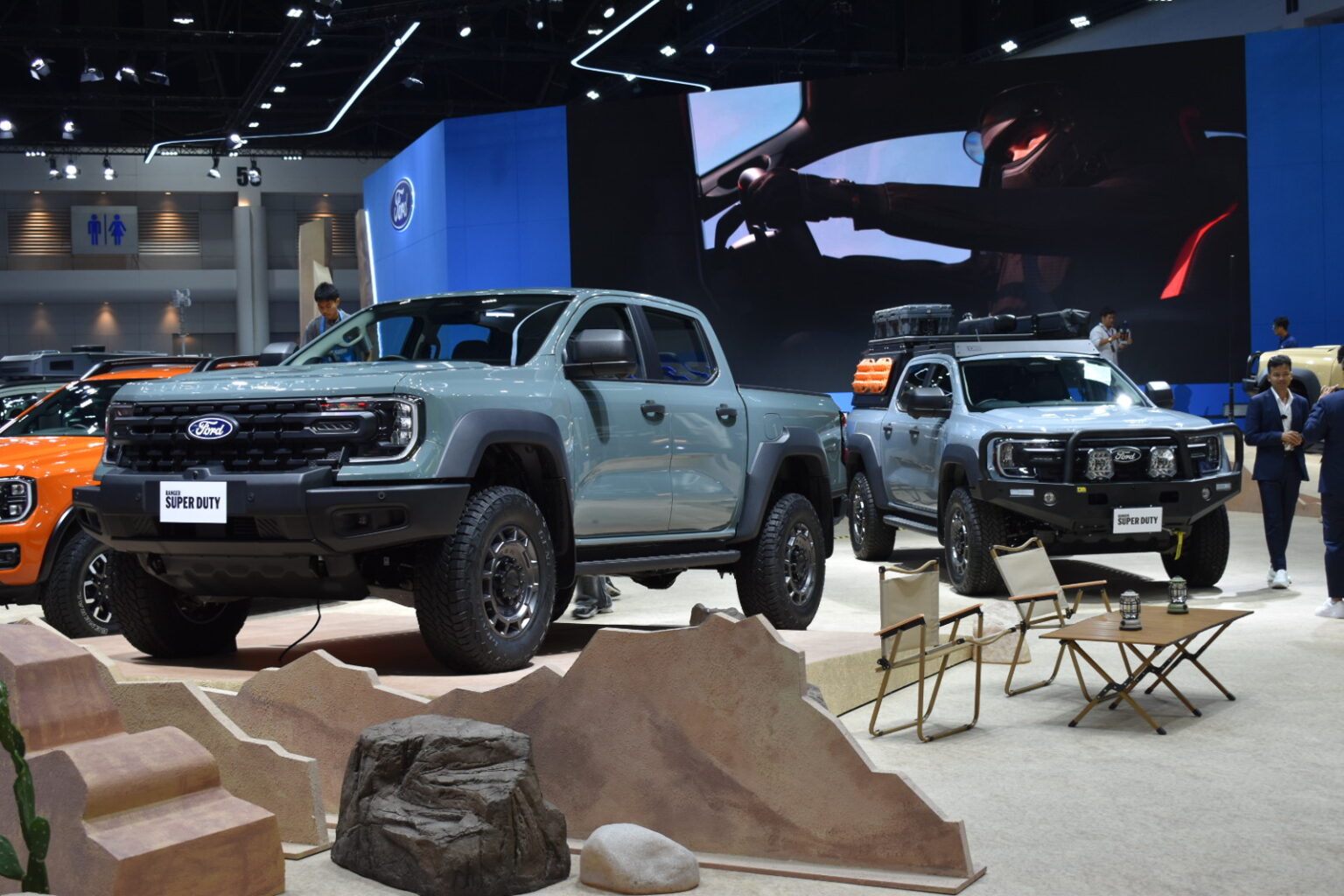 Ford คุยโว Ranger Super Duty กวาดยอดจองที่ Motor Show 150 คัน